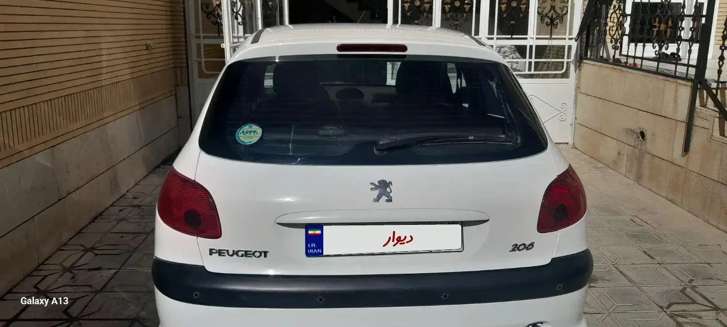 پژو206مدل 1399تیپ 3|خودرو سواری و وانت|آباده, |دیوار