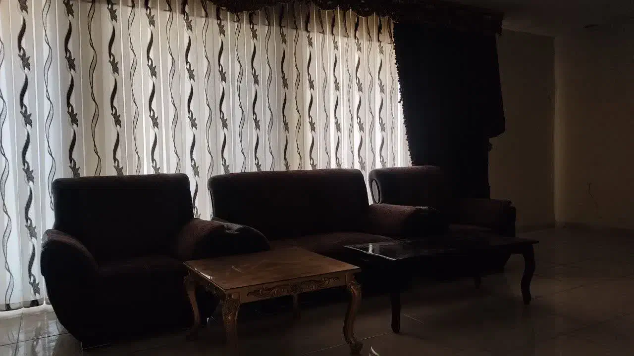 پرده شیک و در حد نو با تمام وسایل|پرده، رانر، رومیزی|شاهین‌شهر, شهرک سایت|دیوار