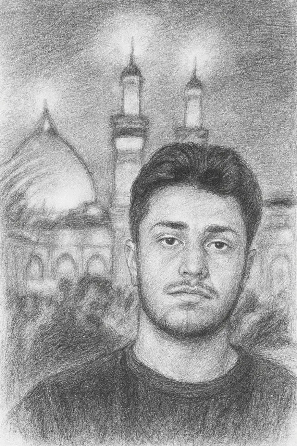 طراحی چهره|تابلو، نقاشی، عکس|شیراز, حومه شیراز|دیوار