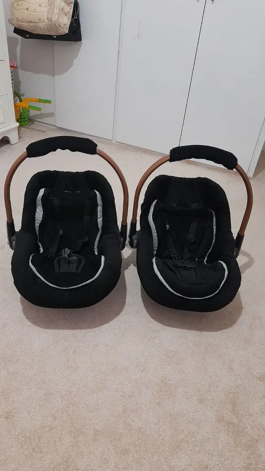 دو عدد کریر نوزاد|کالسکه و لوازم جانبی|شیروان (خراسان), |دیوار