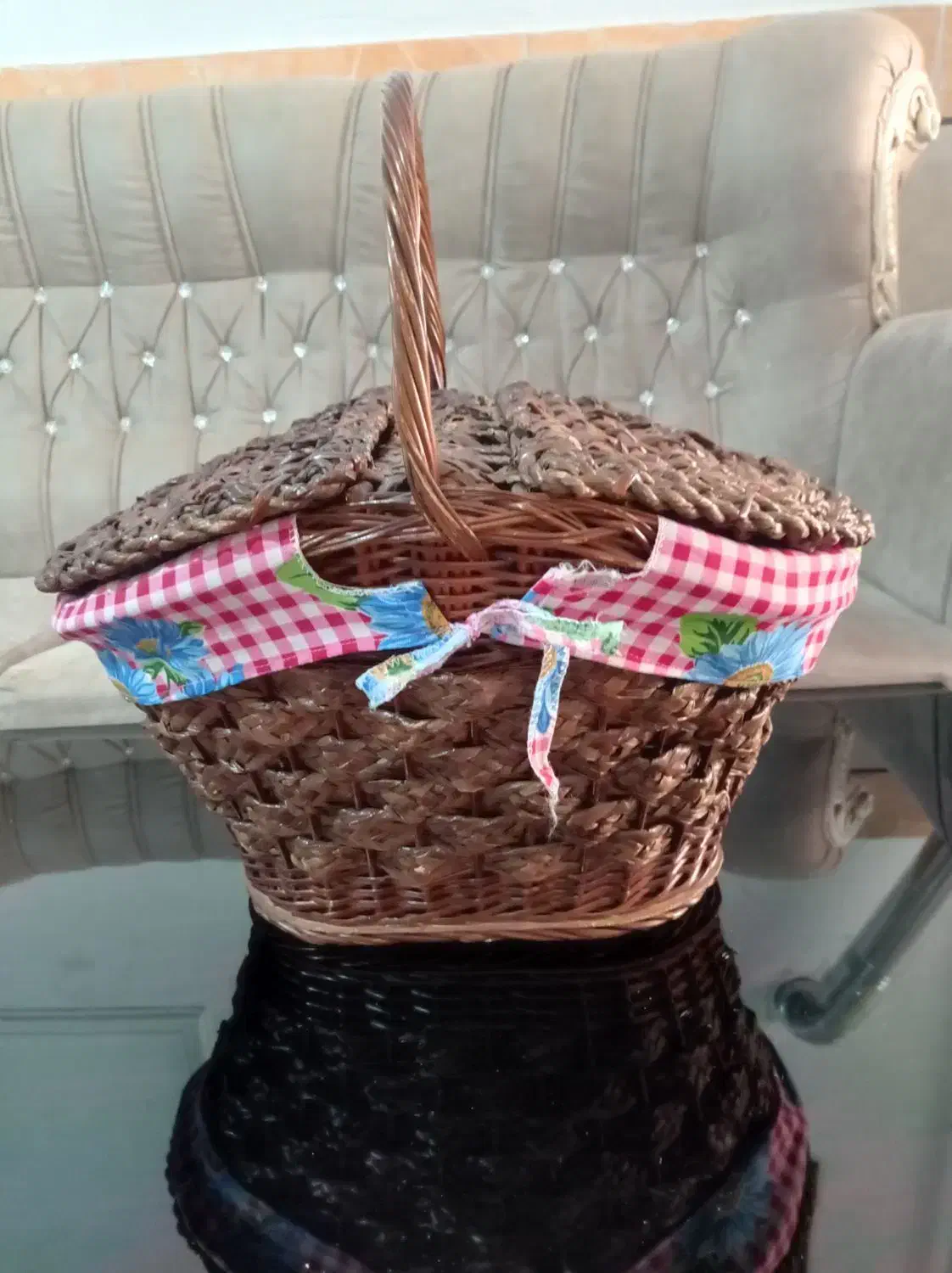 سبد|صنایع دستی و سایر لوازم تزئینی|اقبالیه, |دیوار