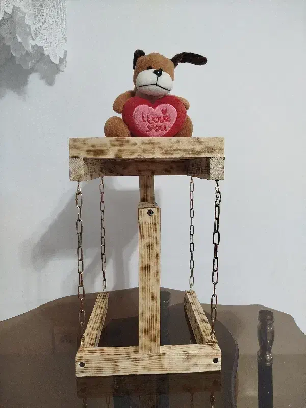 پایه دکوری چوبی دست‌ساز خاص|صنایع دستی و سایر لوازم تزئینی|نجف‌آباد, امام خمینی|دیوار