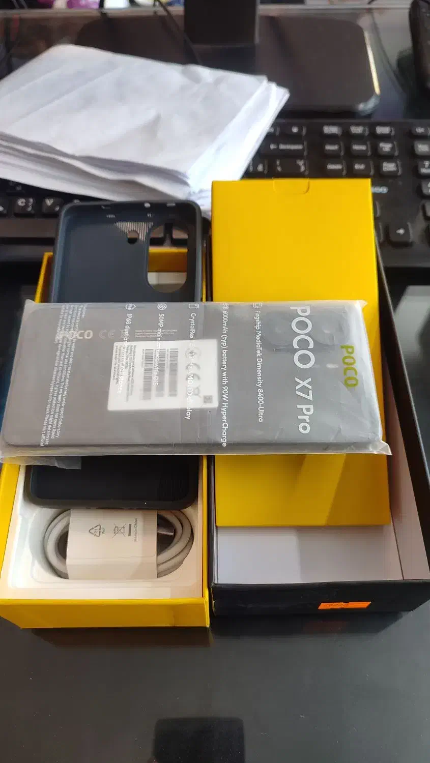شیائومی x7 pro رام۵۱۲/۱۲ پشت ویترینی اکبند|موبایل|تهران, مسعودیه|دیوار