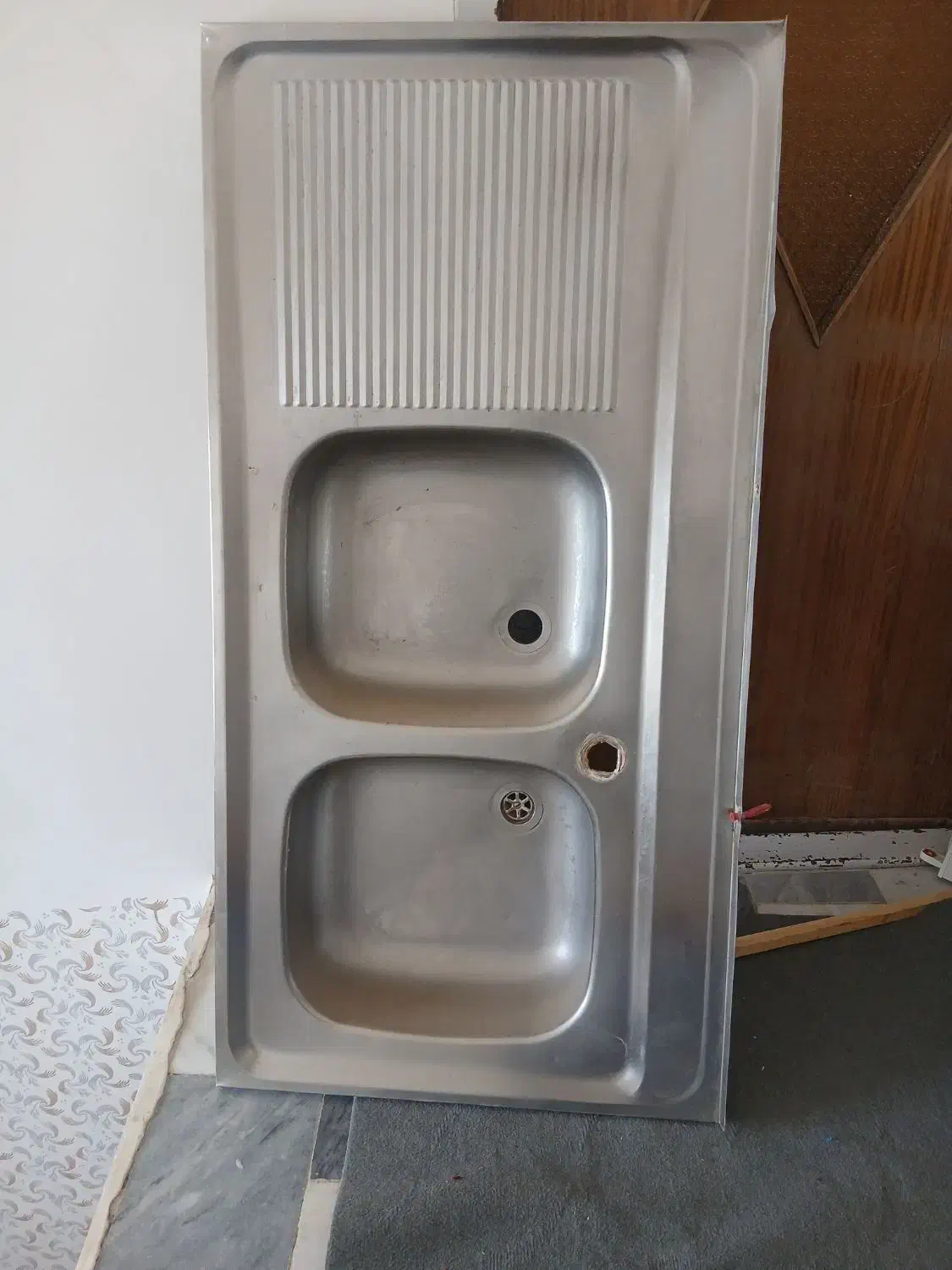 سینک ظرفشویی|مصالح و تجهیزات ساختمان|آذرشهر, |دیوار