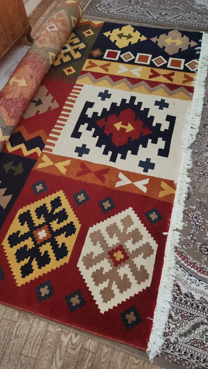 فرش|فرش|قزوین, |دیوار