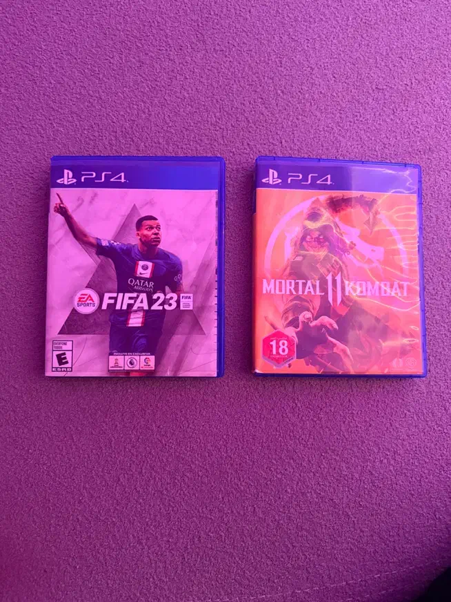 بازی PS4 - دیسک بازی- فیفا و مورتال|کنسول، بازی ویدئویی و آنلاین|تهران, شهرک چیتگر|دیوار