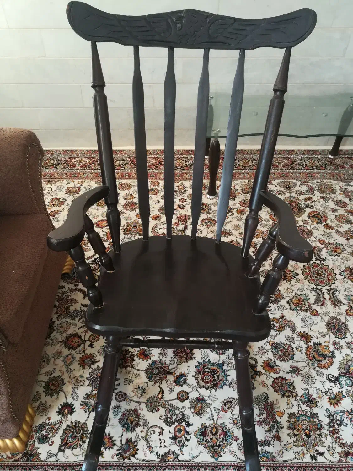 صندلی مادربزرگ صندلی راک تاج عقابی|صندلی و نیمکت|اردکان, |دیوار