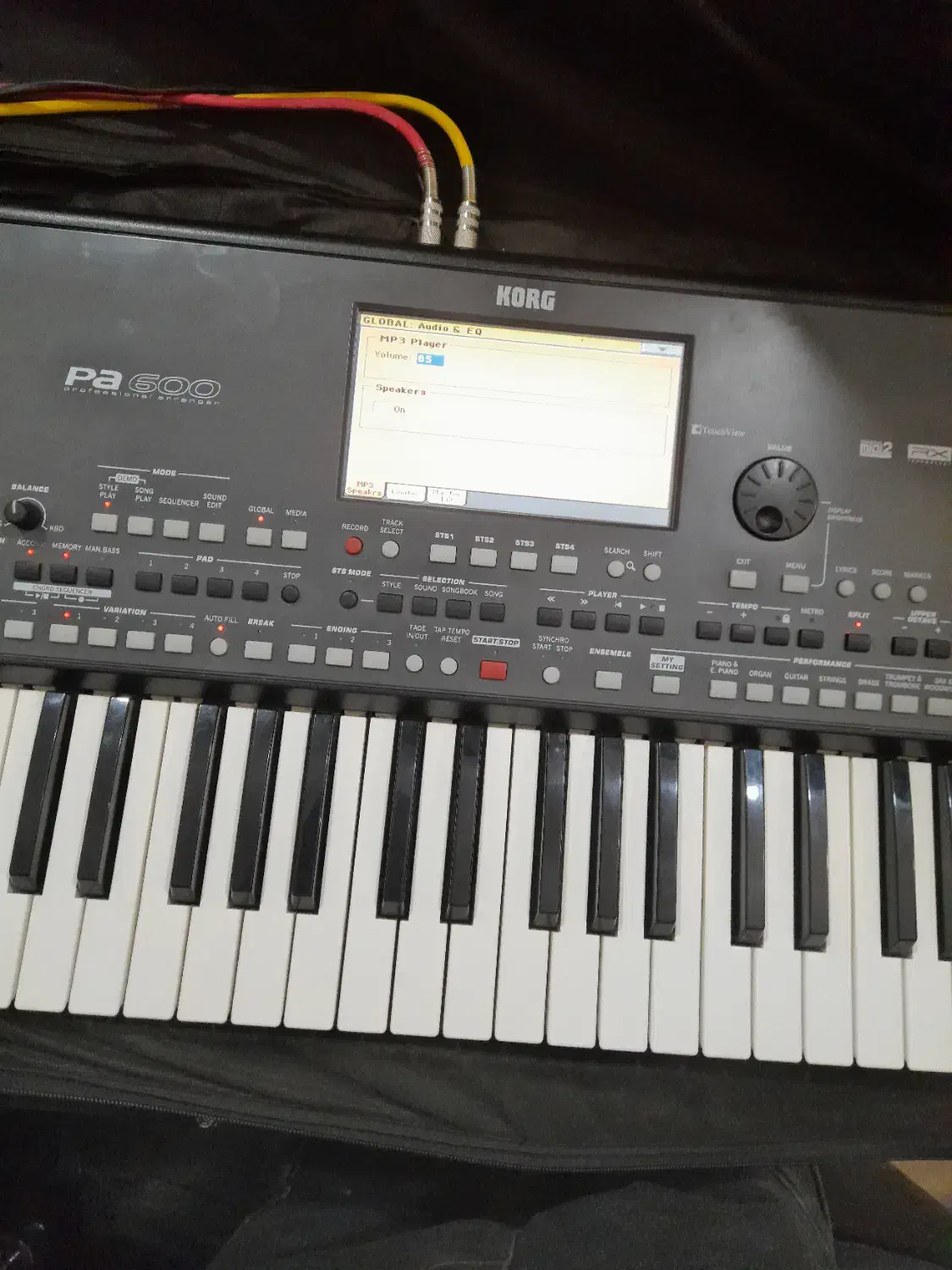 کیبرد 600|پیانو، کیبورد، آکاردئون|ششده و قره بلاغ, |دیوار