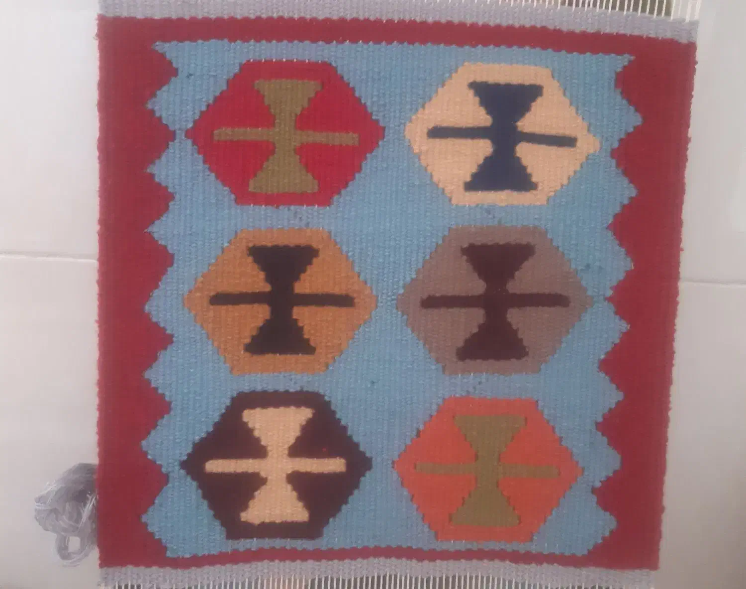 گلییم اکریلیک|گلیم، جاجیم، گبه|قدس, شهر‌قدس|دیوار