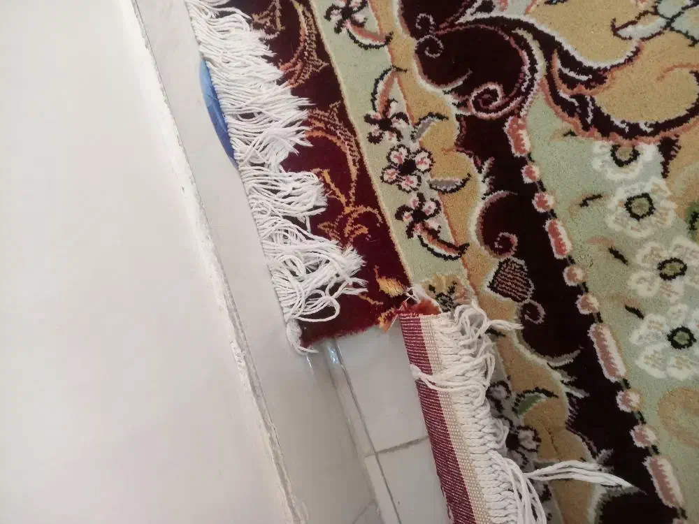 فرش قرمز کار کرده|فرش|نهاوند, |دیوار