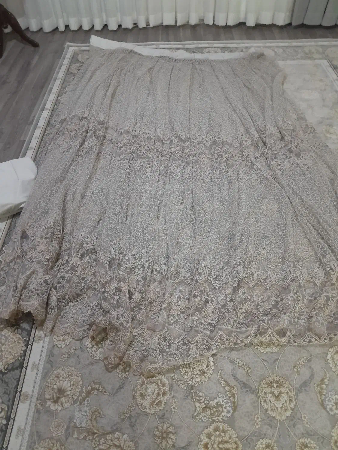 پرده پذیرای|پرده، رانر، رومیزی|محمدیه-قزوین, |دیوار