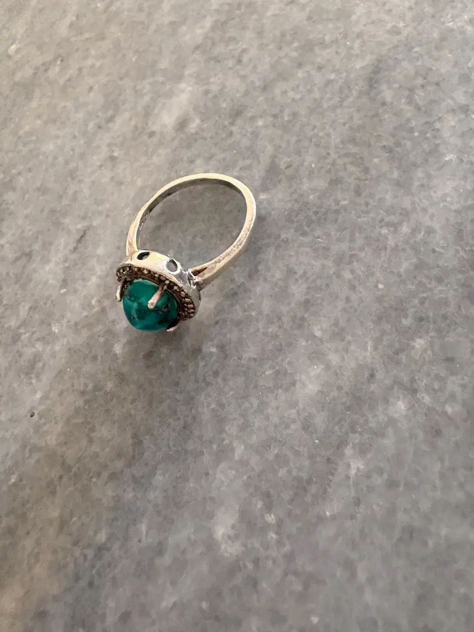 انگشتر نقره نگین فیروزه|جواهرات|قم, عمار یاسر|دیوار