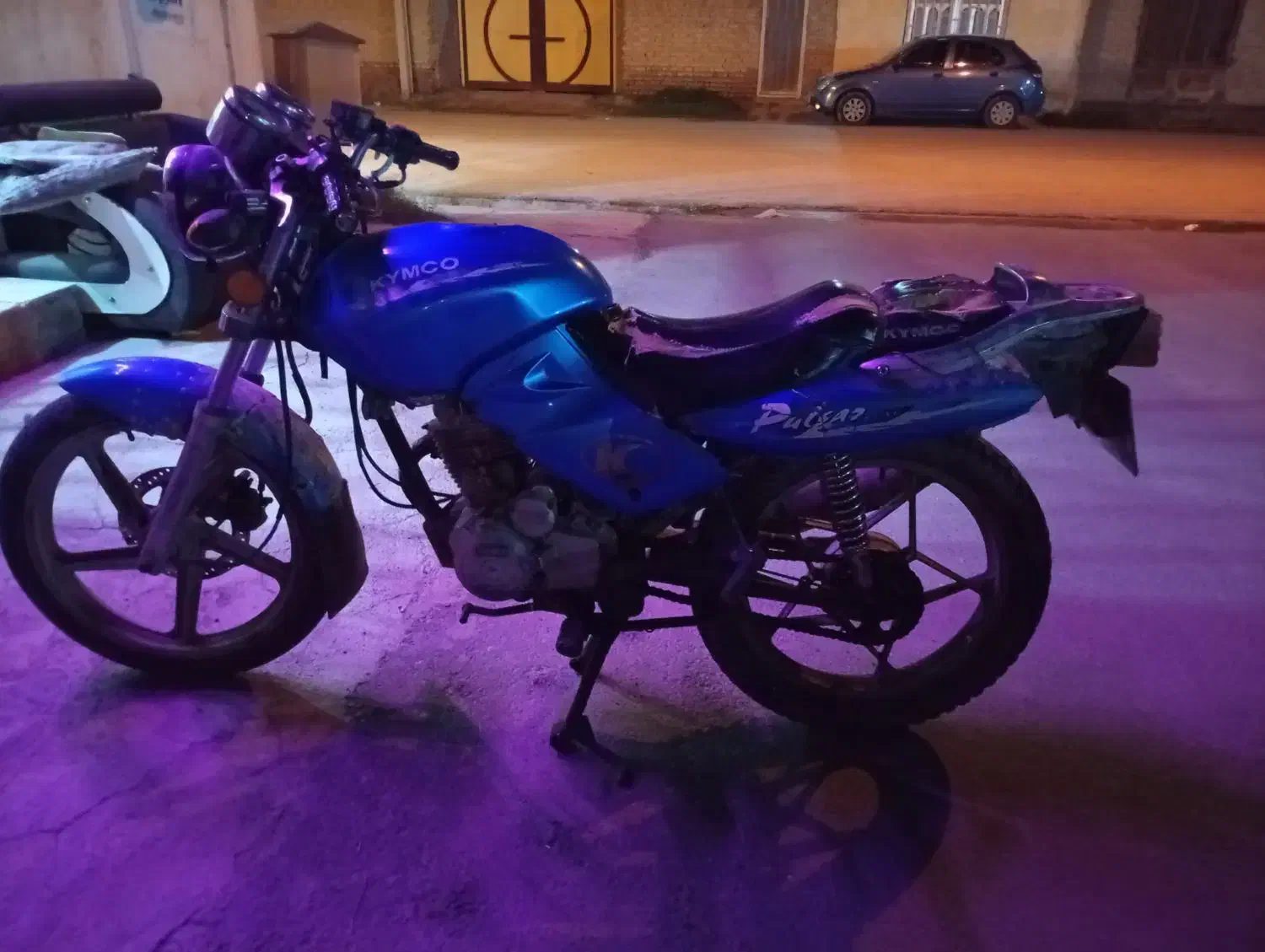 موتور  KYMCO  مزایده  125|موتورسیکلت|آق قلا, |دیوار