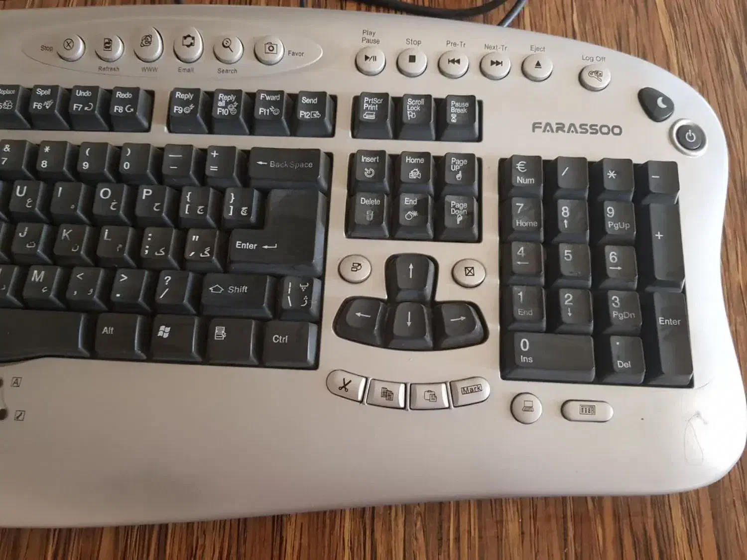 کیبورد فراسو ۸۹۰۰|قطعات و لوازم جانبی رایانه|شاهین‌شهر, شهرک میلاد|دیوار