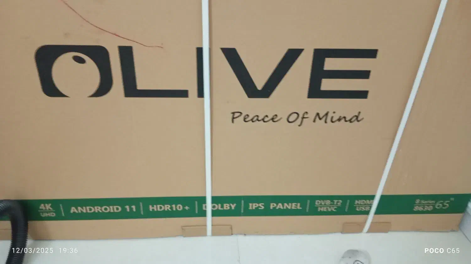 ال ای دی 65 اینج تمام فول نوی نو اکبند اصلی|تلویزیون و پروژکتور|مشهد, مصلی (کارمندان اول)|دیوار