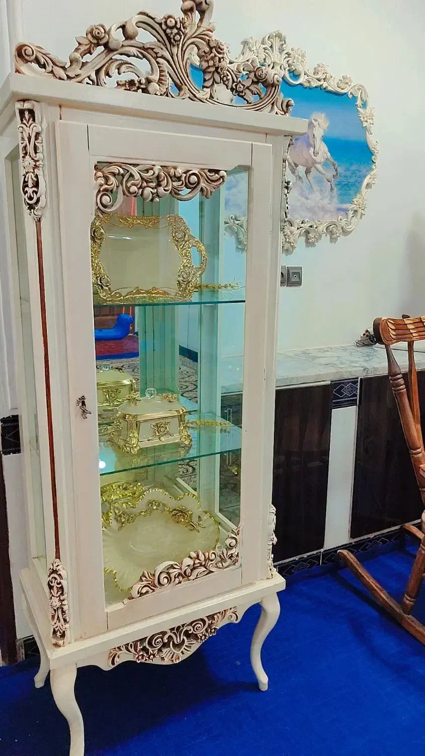 گنجه سالم و نو|بوفه، ویترین، کنسول|خواف, |دیوار