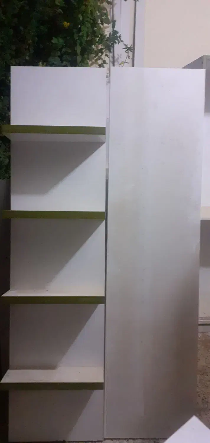 کیف و کفش و ام دی اف|کتابخانه، شلف، قفسه‌های دیواری|تربت‌حیدریه, باغ ملی|دیوار