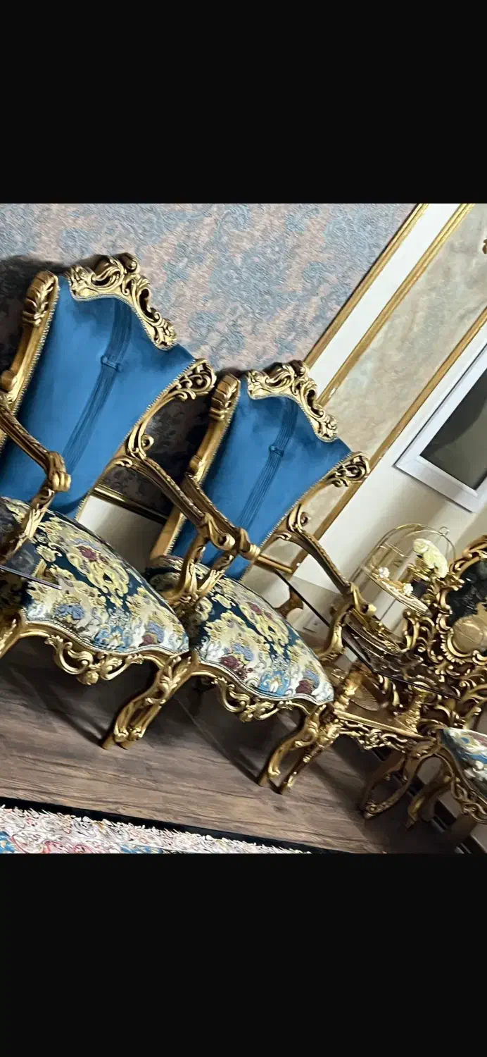 مبلمان استیل ورق طلا|مبلمان خانگی و میز عسلی|تهران, وحیدیه|دیوار