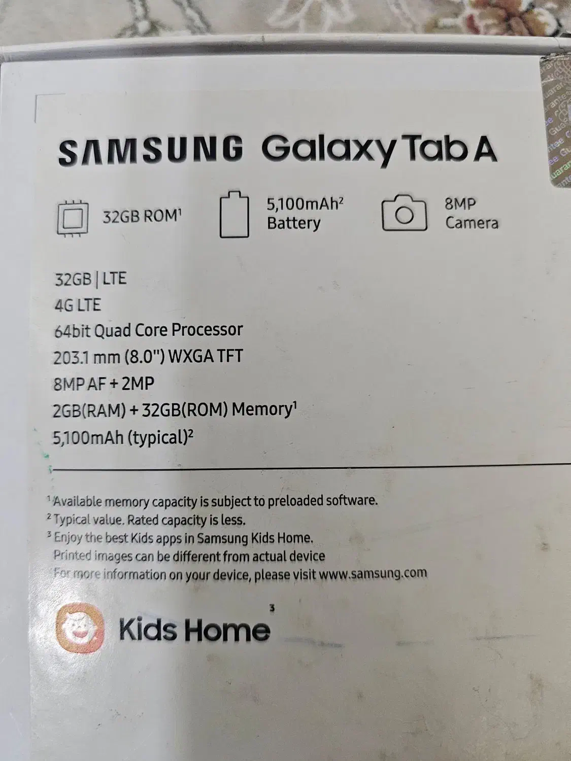 تبلت سامسونگ tab.A|تبلت|اصفهان, ملک‌شهر|دیوار