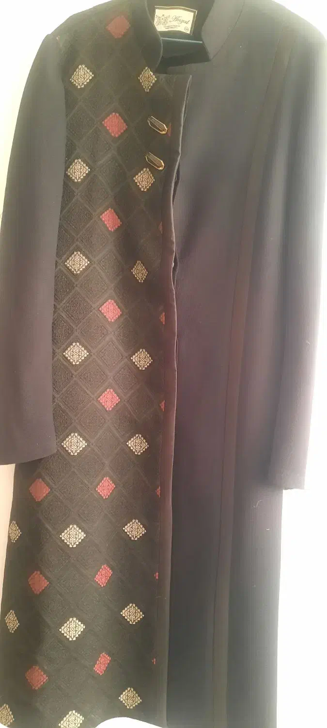 مانتو رنگ مشکی سایز ۴۶|لباس|ارومیه, |دیوار