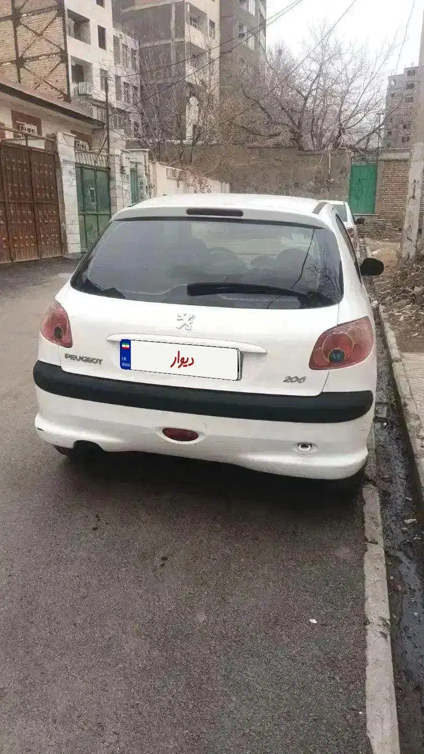 ۲۰۶ مدل ۹۴ تیپ ۲ بی رنگ فوقالعاده سالم|خودرو سواری و وانت|بومهن, |دیوار