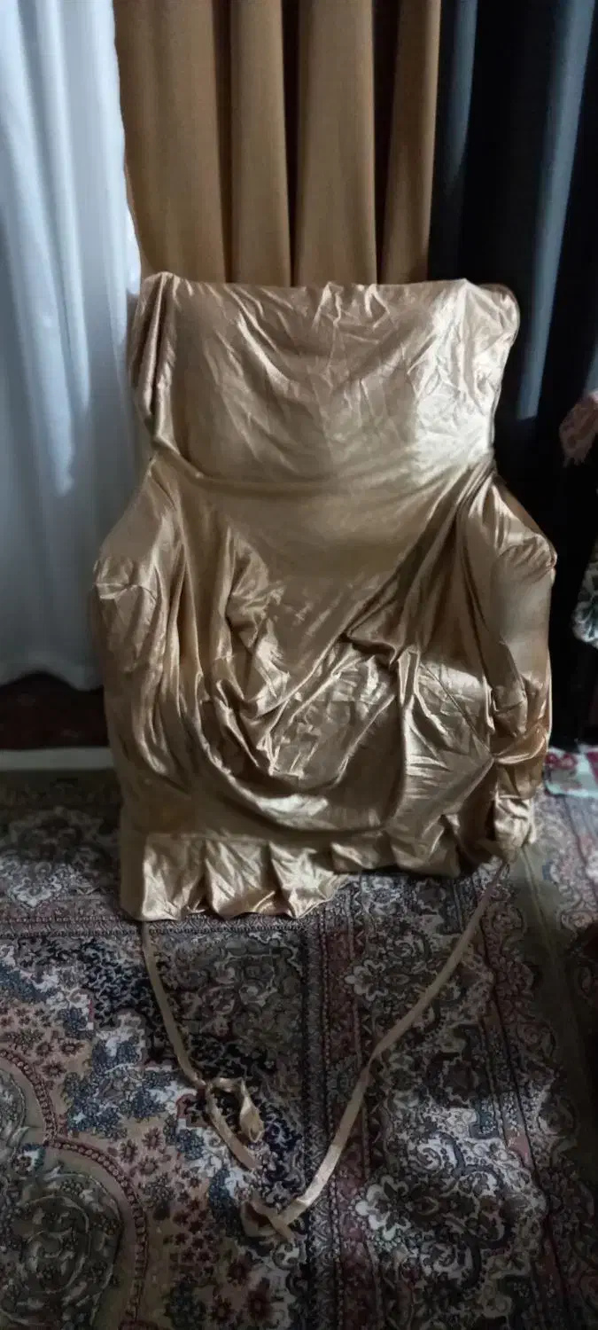 روکش ساتن مبل ۷نفره|مبلمان خانگی و میز عسلی|پاکدشت, کبودگنبد|دیوار