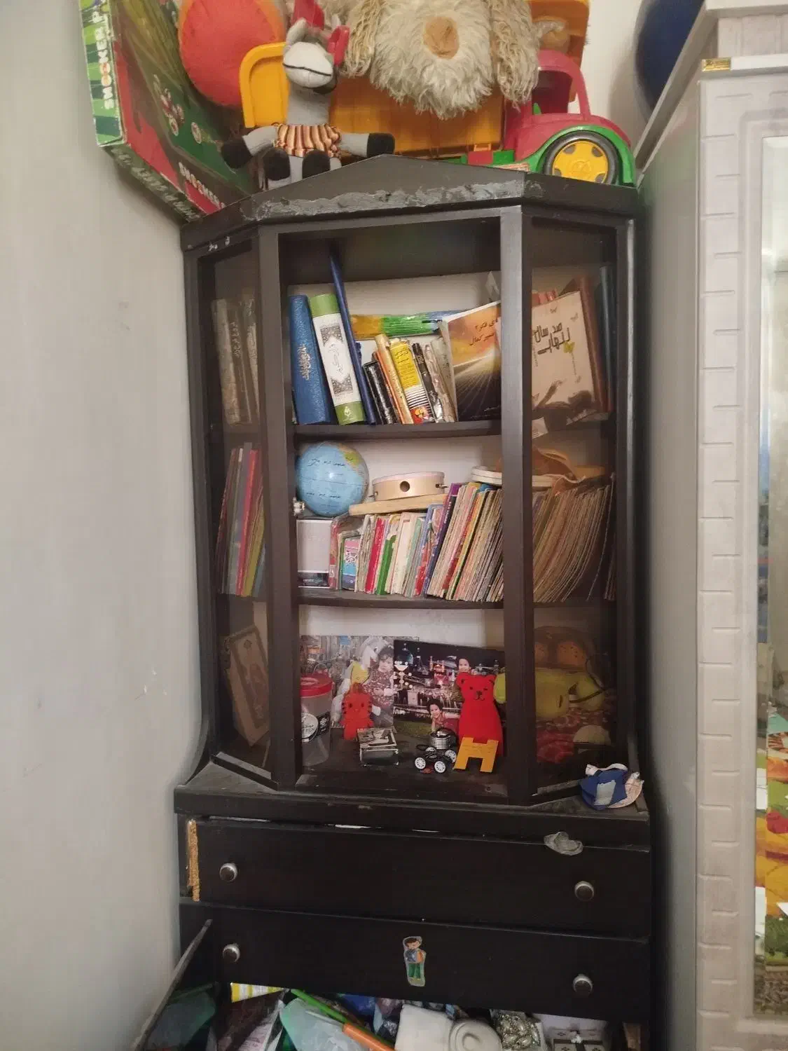 بوفه کشو دار فروشی|بوفه، ویترین، کنسول|شیراز, قلعه نو|دیوار