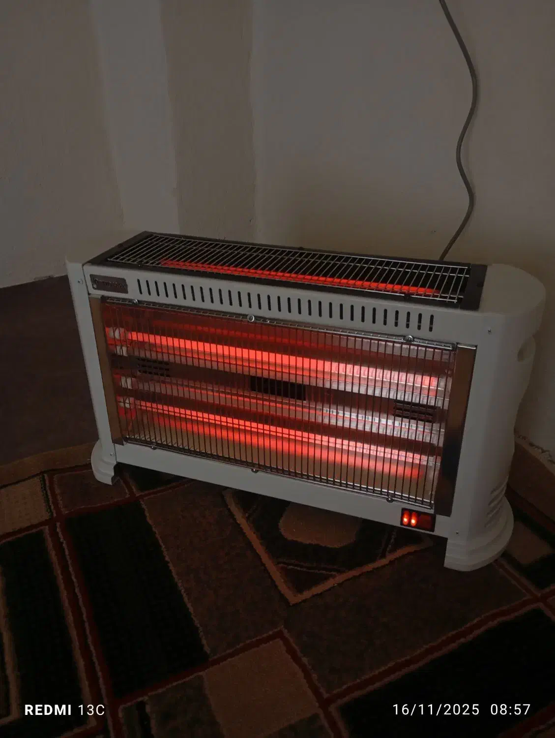 هیتر برقی فن دار در حد صفر|بخاری، هیتر، شومینه|یاسوج, |دیوار