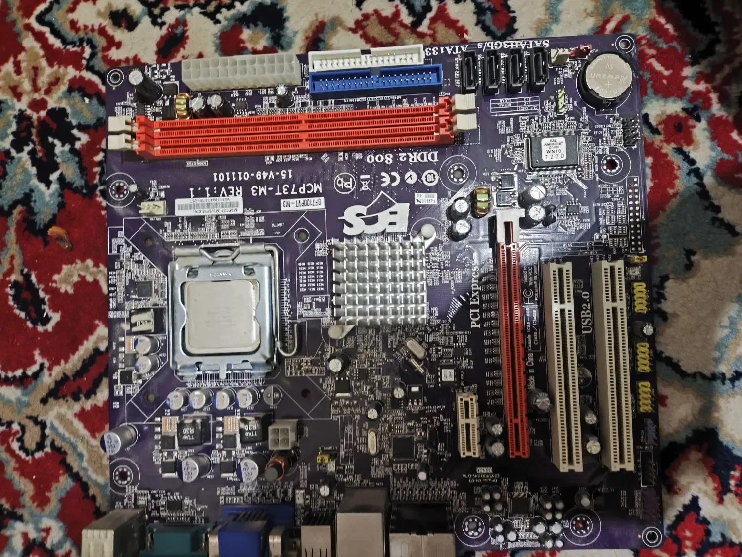 مادربرد و cpu و dvd رایتر|قطعات و لوازم جانبی رایانه|زاهدان, |دیوار