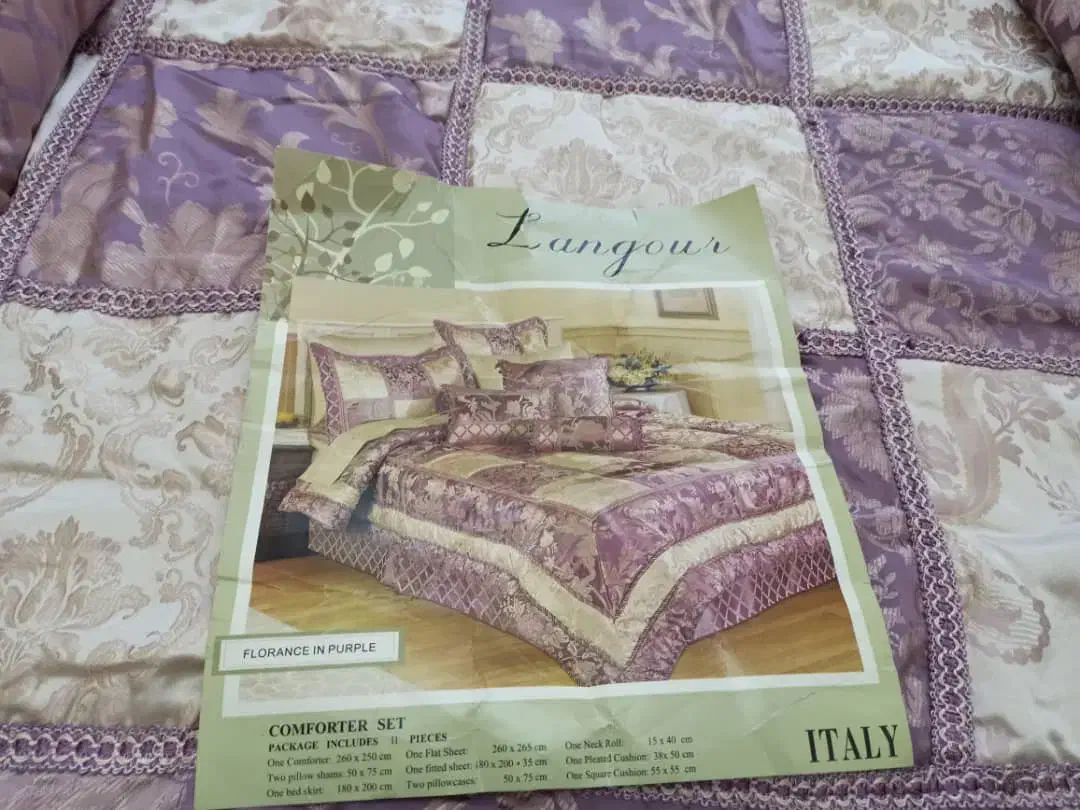 لوازم منزل سرویس و رو تختی دو نفره نو ایتالیایی|سرویس روتختی|تهران, امیریه|دیوار