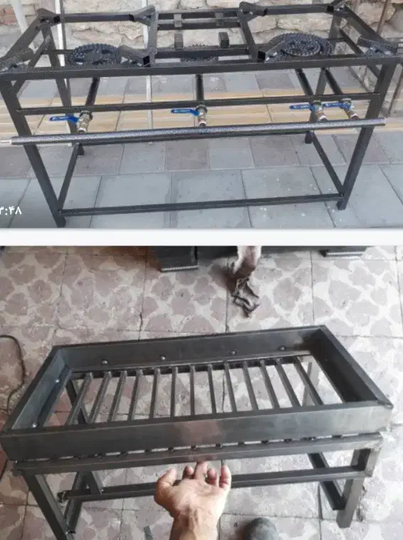 تولیدگازچهارپایه،نردبان،چهارپایه،کبابپز گازی ذغالی|اجاق گاز و لوازم برقی پختوپز|بناب, |دیوار