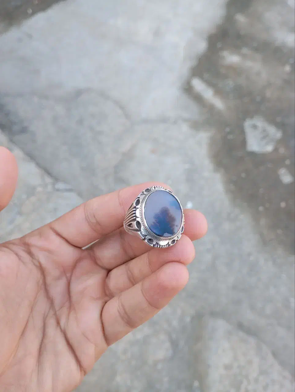 انگشتر شجر|جواهرات|هشتگرد, هشتگرد قدیم|دیوار