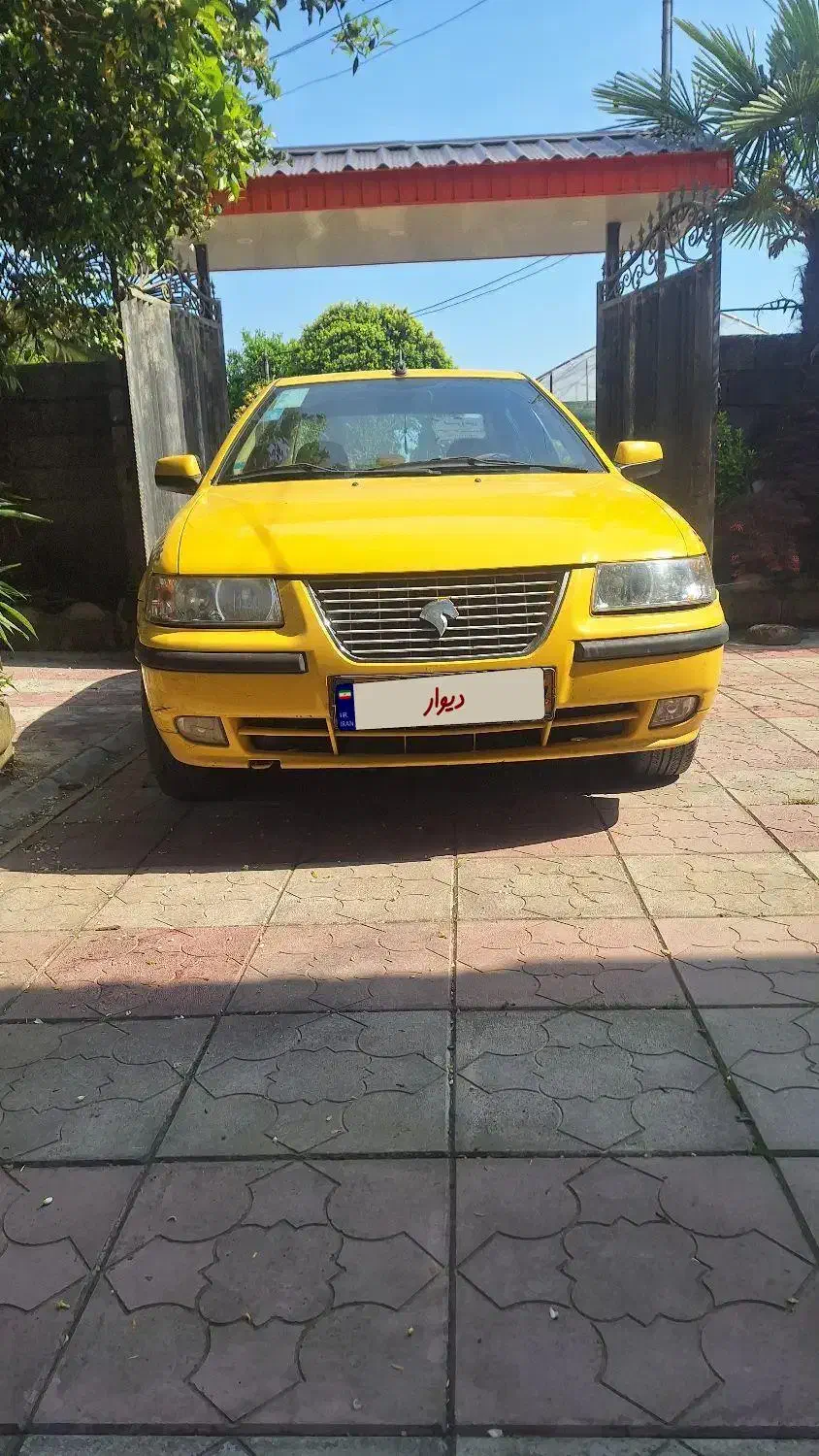 سمند ef7 دوگانه سوز کارخانه|خودرو سواری و وانت|خرم‌آباد (تنکابن), |دیوار