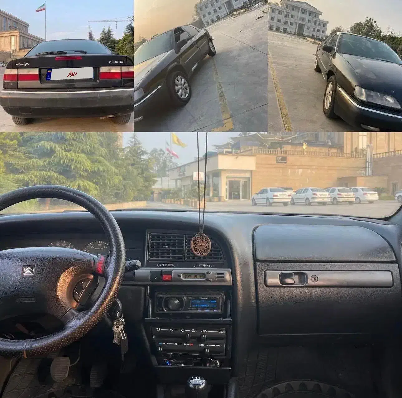 زانتیا مشکی ۱۳۸۵|خودرو سواری و وانت|آمل, |دیوار