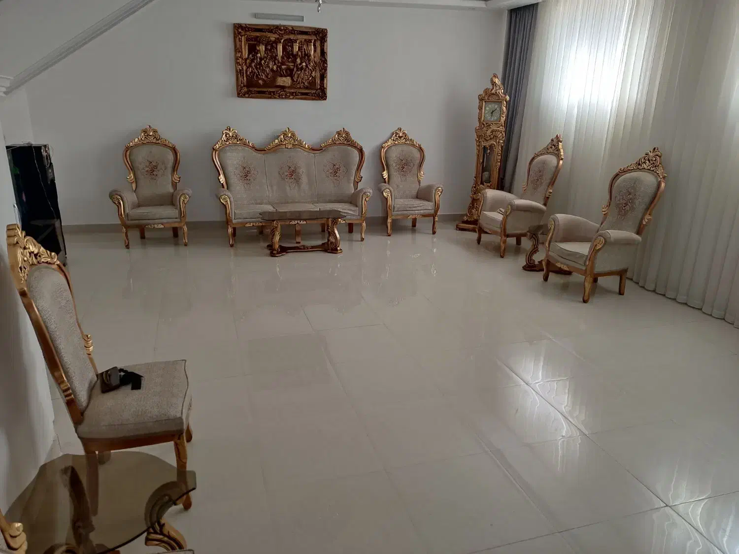 مبل سلطنتی تمیز در حد نو|مبلمان خانگی و میز عسلی|تربتحیدریه, پارک کاشانی|دیوار