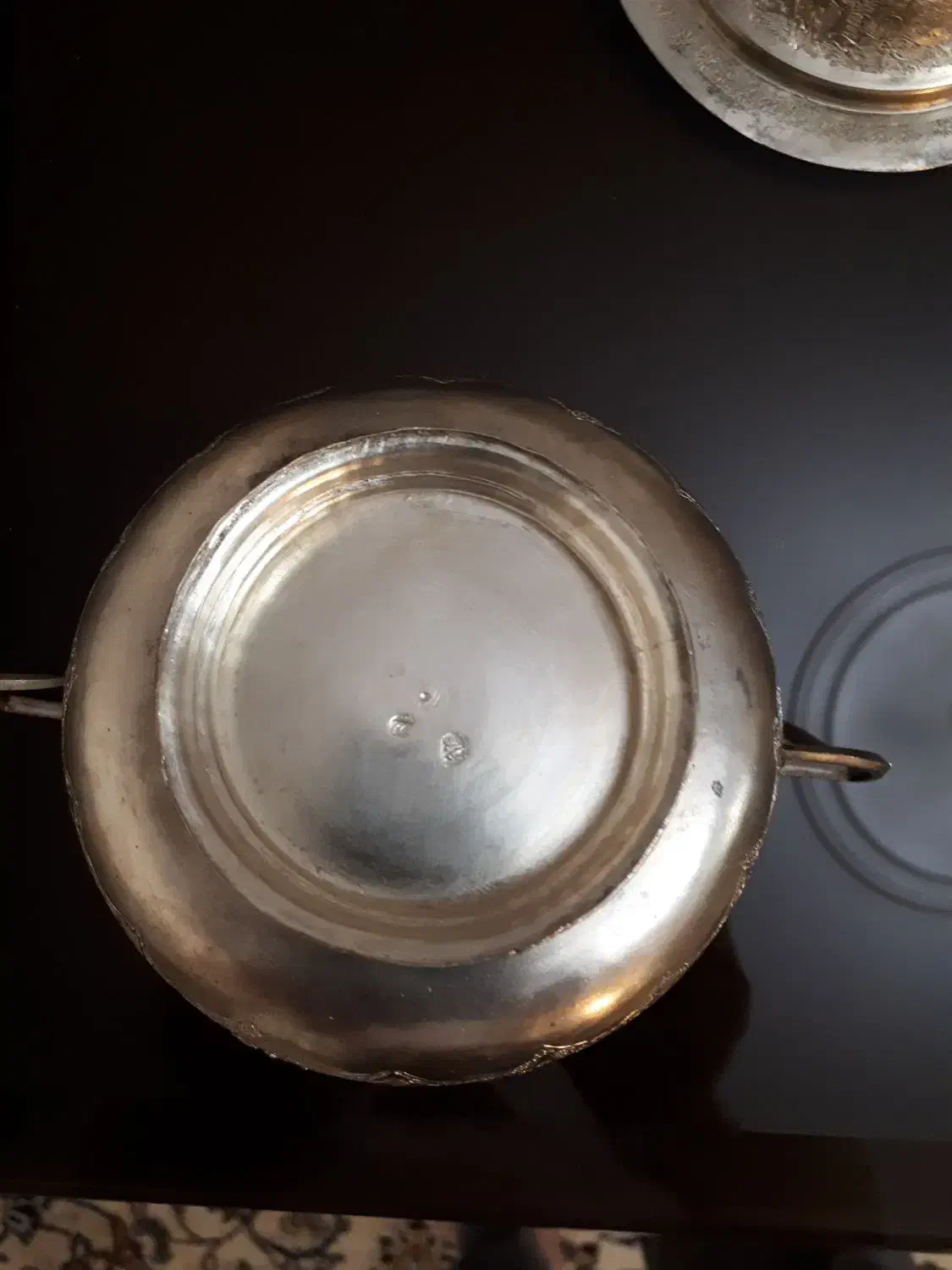 قندان  جنس نقره با عیار ۸۵|کلکسیون اشیاء عتیقه|زنجان, |دیوار