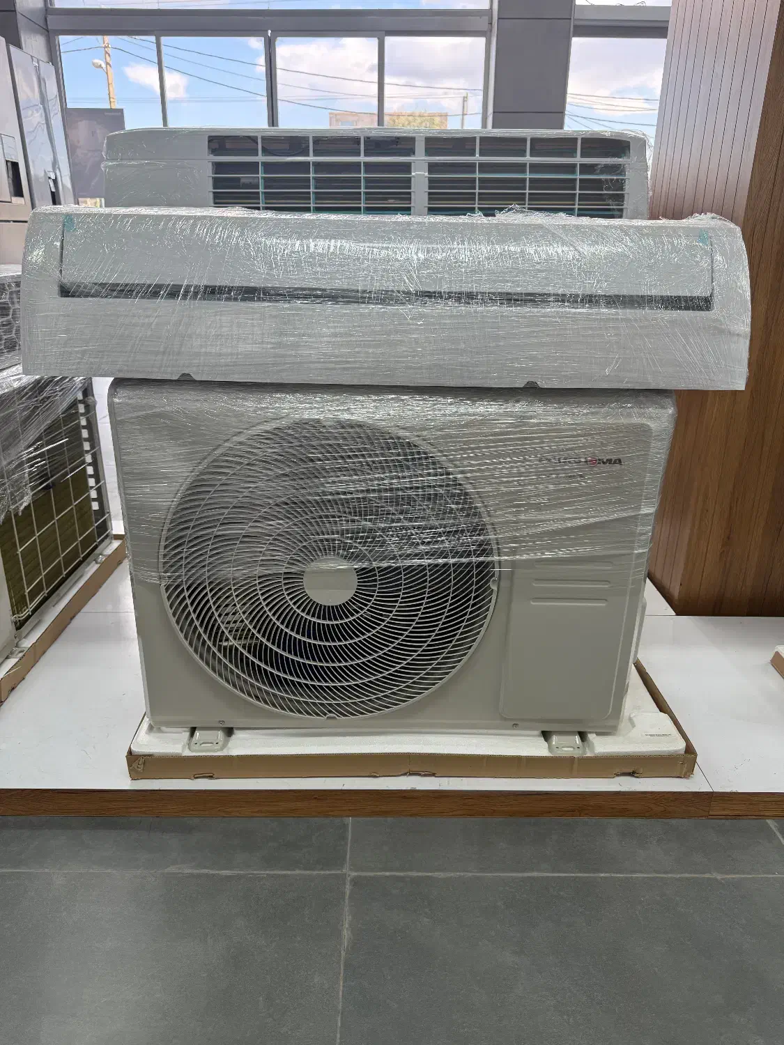 کولرگازی|کولر گازی و فن‌کوئل|ساوه, |دیوار