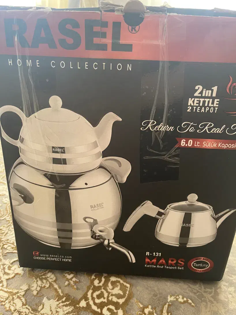 کتری قوری راسل|قوری، کتری، قهوهساز دستی|تهران, تهرانپارس غربی|دیوار