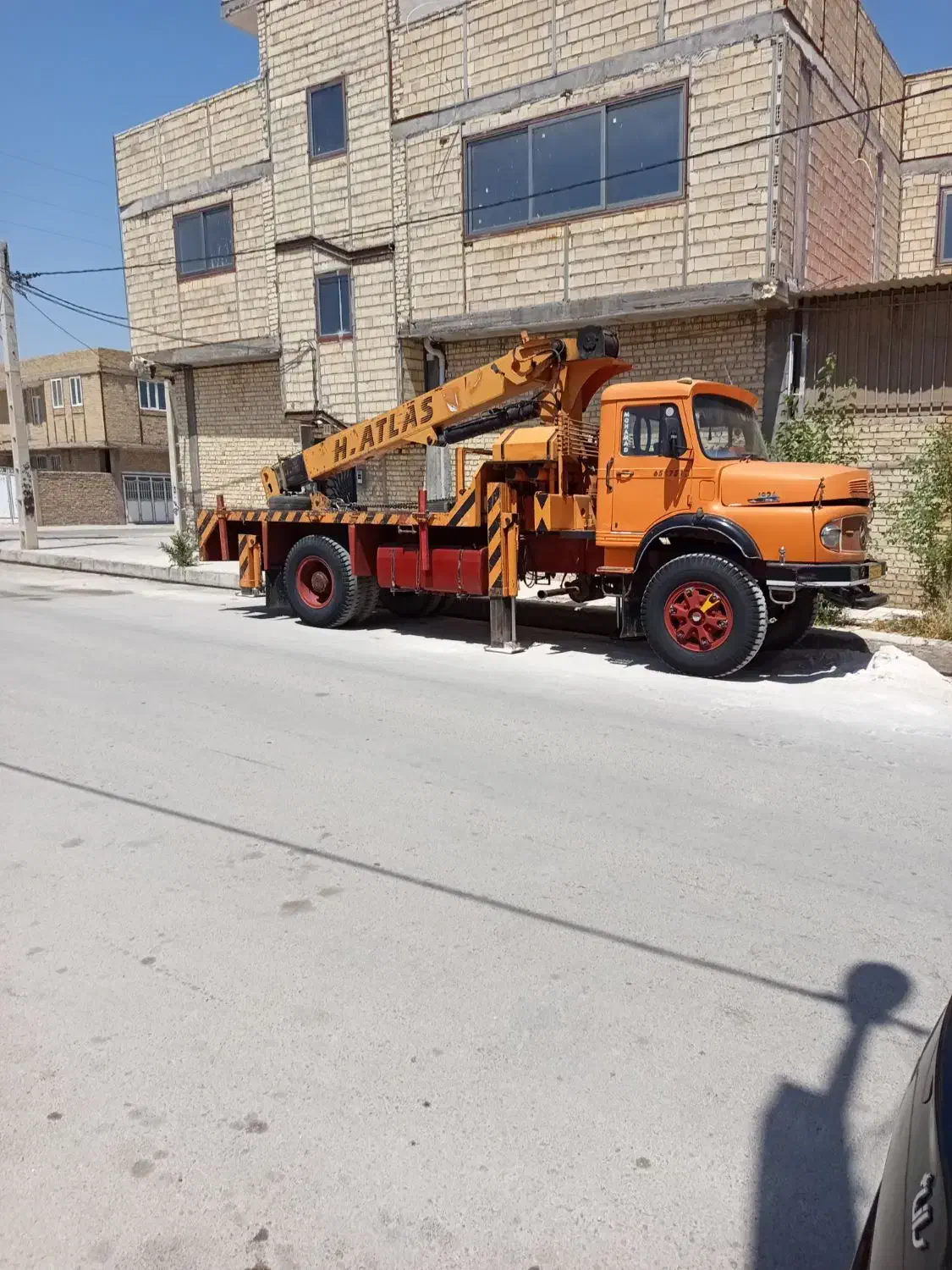 جرثقیل بنزتک 10تن|خودرو سنگین|مرودشت, رودبال|دیوار