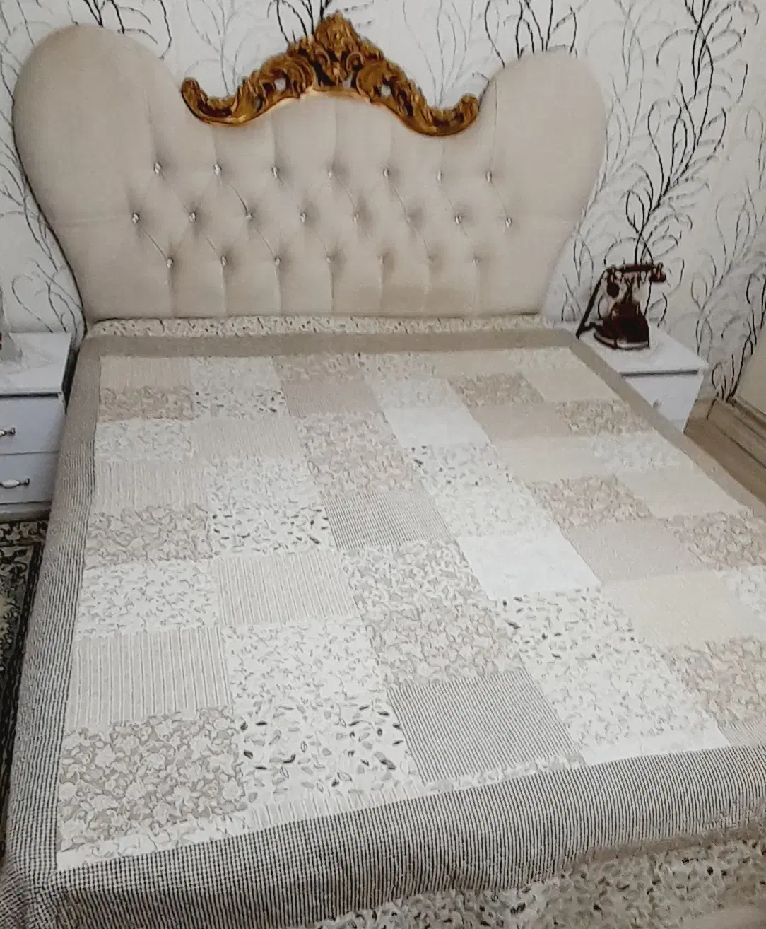 تختخواب ۲ نفره در حد نو|تخت و سرویس خواب|تهران, صد دستگاه|دیوار