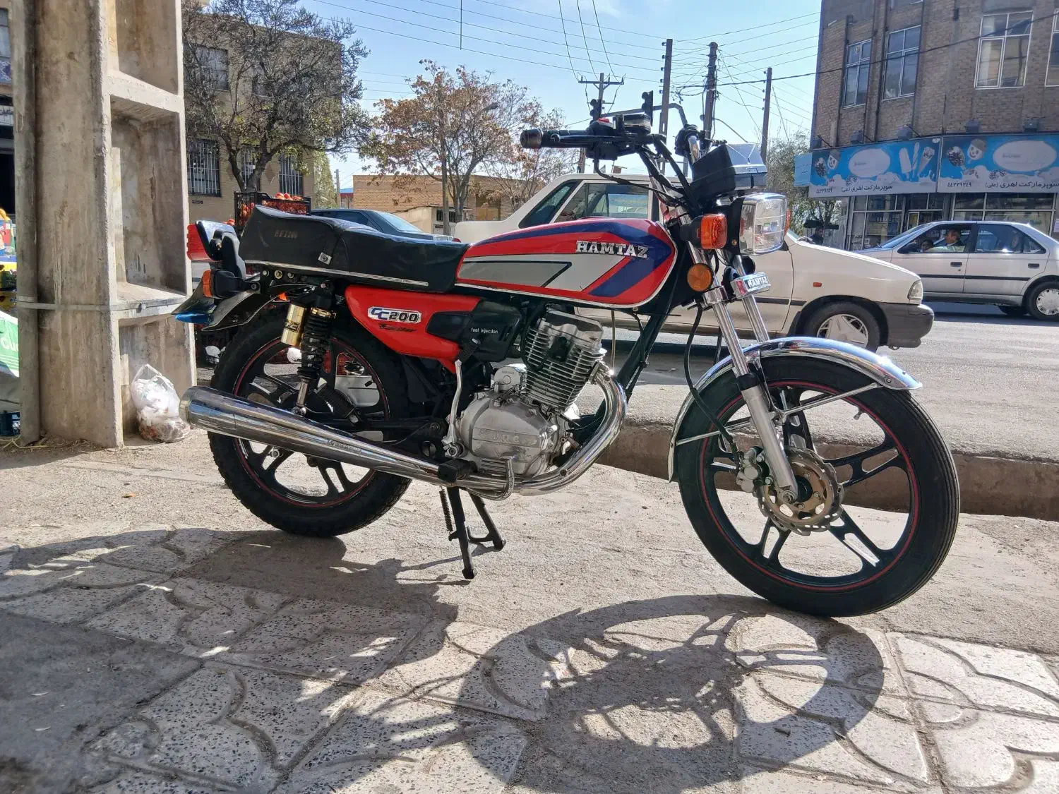 متور 200 همتاز درحد صفر|موتورسیکلت|اهر, |دیوار