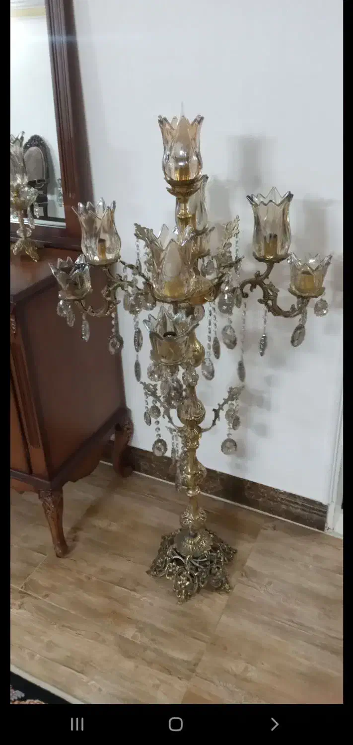 کنارسالنی برنجی|صنایع دستی و سایر لوازم تزئینی|بروجرد, |دیوار