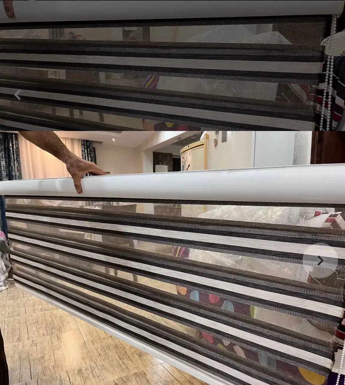 پرده پذیراییو زبرا|پرده، رانر، رومیزی|کیاشهر, |دیوار