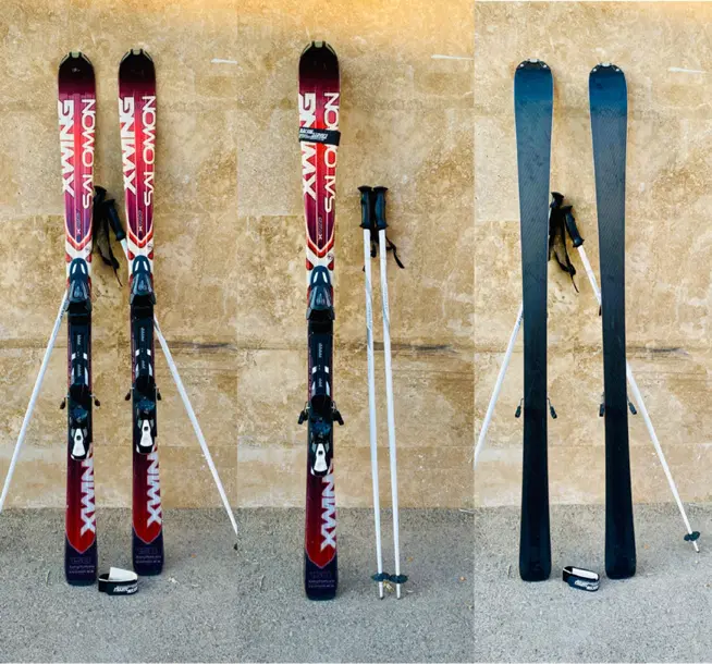 اسکی الپاین سالومون Salomon قد158Cm+باتوم Atomic|ورزشهای زمستانی|تهران, زعفرانیه|دیوار