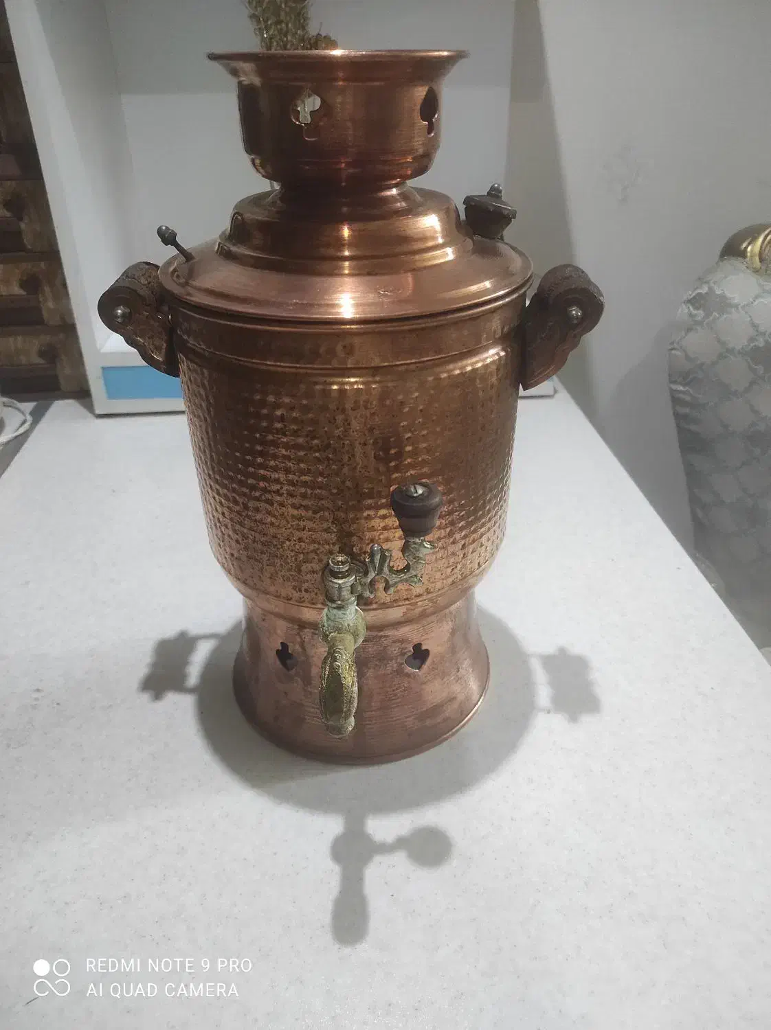 کتری مسی|قوری، کتری، قهوه‌ساز دستی|تهران, شهرک فردوس (حسینی)|دیوار