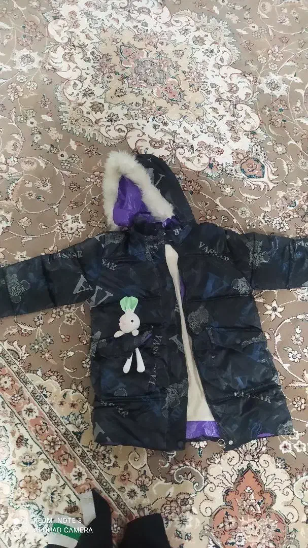 کاپشن‌دخترانه‌سالم|کفش و لباس بچه|دورود, |دیوار