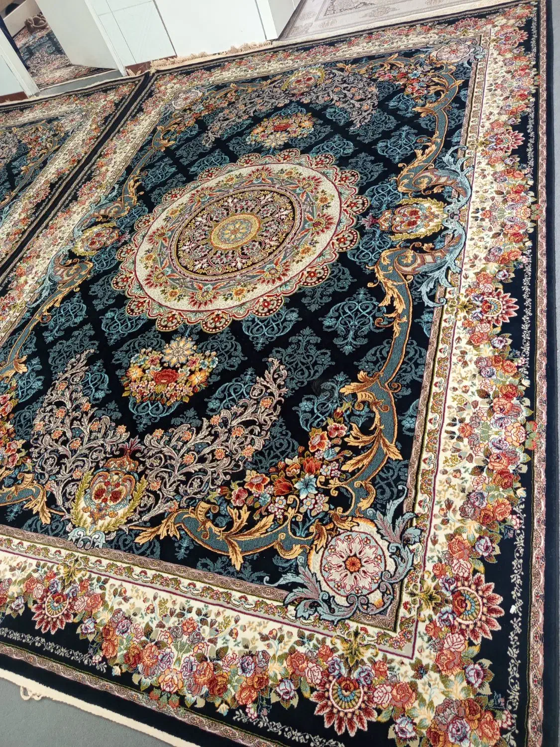 فرش|فرش|قروه, |دیوار