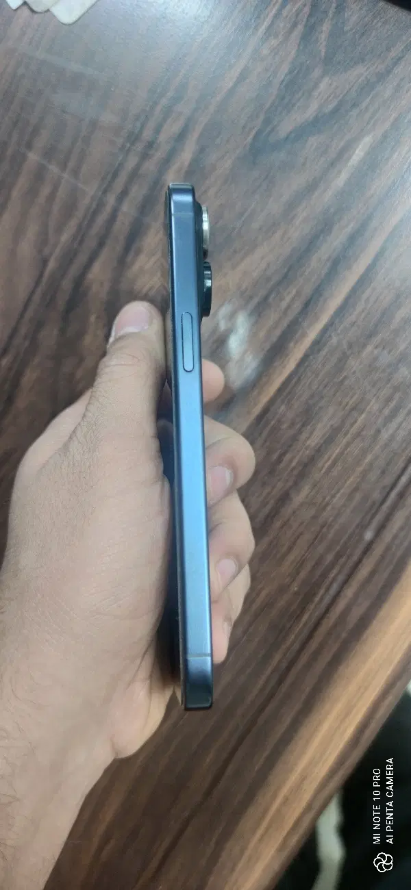 iphone 15 pro max blu titaniom|موبایل|بهبهان, |دیوار