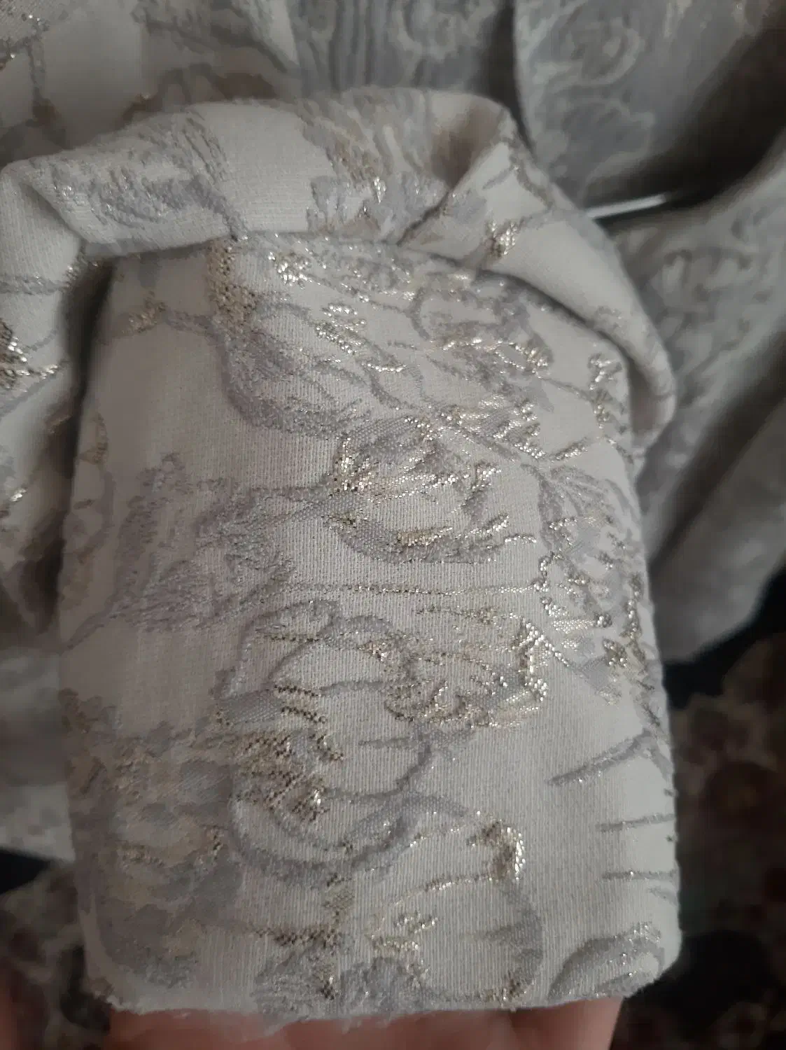 مانتو و شال لبه مرواریدی|لباس|زنجان, |دیوار