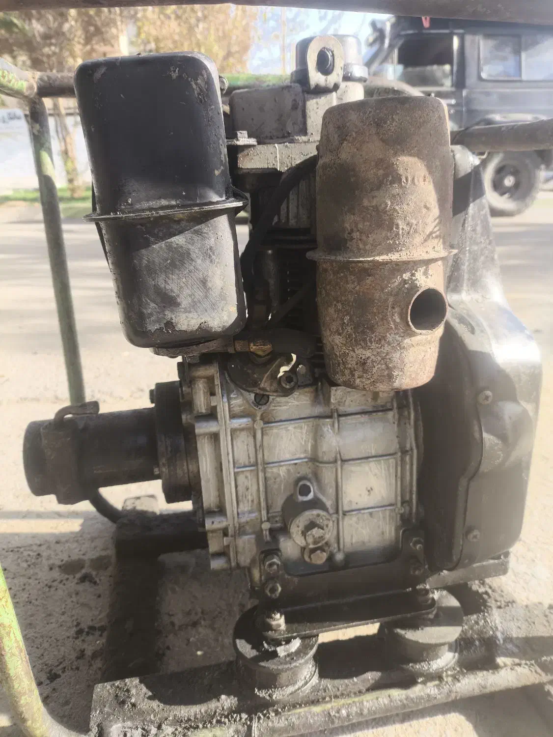 چکش 30 کمپکتور موتور دیزل تک ویبراتور روبین|ابزارآلات|هشتگرد, شهرک بعثت|دیوار